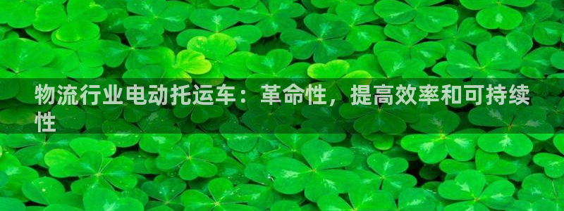 28圈.ccm2024：物流行业电动