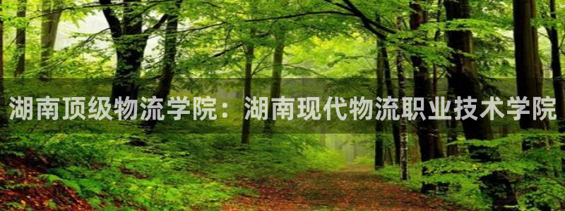 28圈二维码：湖南顶级物流学院：湖南