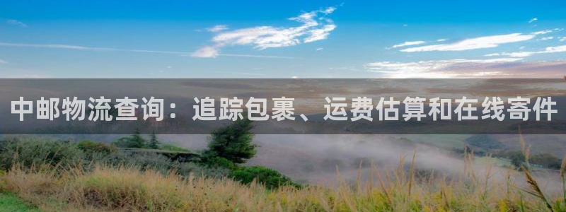28圈圈助手：中邮物流查询：追踪包裹